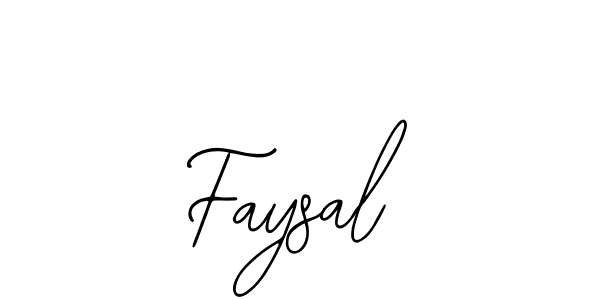 How to make Faysal signature? Bearetta-2O07w is a professional autograph style. Create handwritten signature for Faysal name. Faysal signature style 12 images and pictures png