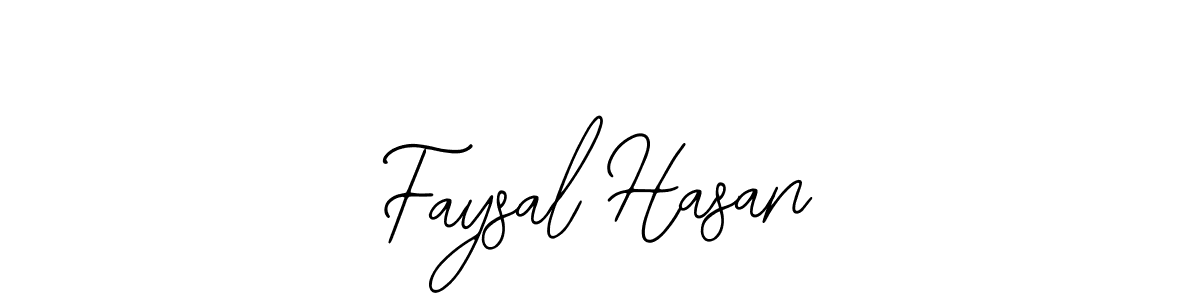 Use a signature maker to create a handwritten signature online. With this signature software, you can design (Bearetta-2O07w) your own signature for name Faysal Hasan. Faysal Hasan signature style 12 images and pictures png