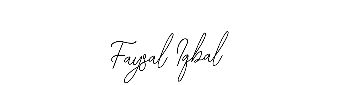 How to make Faysal Iqbal name signature. Use Bearetta-2O07w style for creating short signs online. This is the latest handwritten sign. Faysal Iqbal signature style 12 images and pictures png