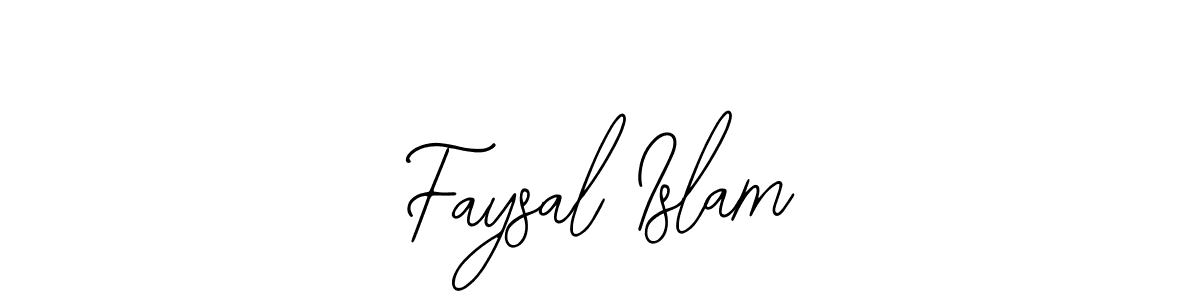 Design your own signature with our free online signature maker. With this signature software, you can create a handwritten (Bearetta-2O07w) signature for name Faysal Islam. Faysal Islam signature style 12 images and pictures png