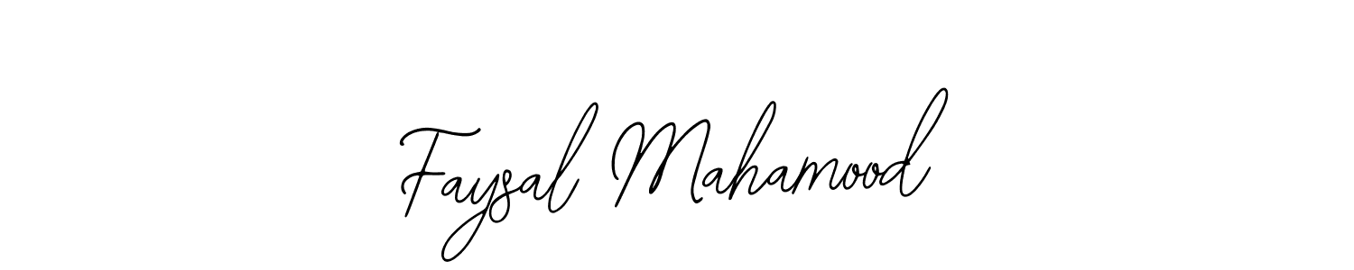 You should practise on your own different ways (Bearetta-2O07w) to write your name (Faysal Mahamood) in signature. don't let someone else do it for you. Faysal Mahamood signature style 12 images and pictures png