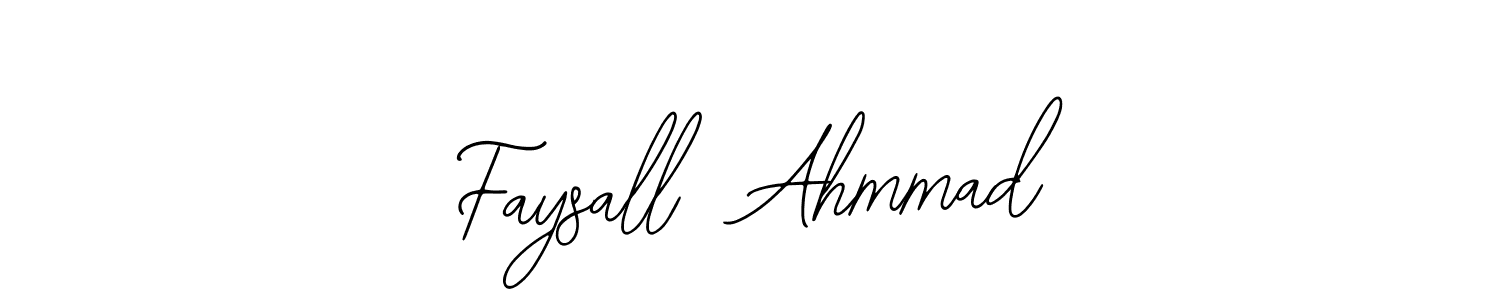 if you are searching for the best signature style for your name Faysall  Ahmmad. so please give up your signature search. here we have designed multiple signature styles  using Bearetta-2O07w. Faysall  Ahmmad signature style 12 images and pictures png