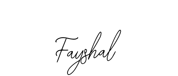 Fayshal stylish signature style. Best Handwritten Sign (Bearetta-2O07w) for my name. Handwritten Signature Collection Ideas for my name Fayshal. Fayshal signature style 12 images and pictures png