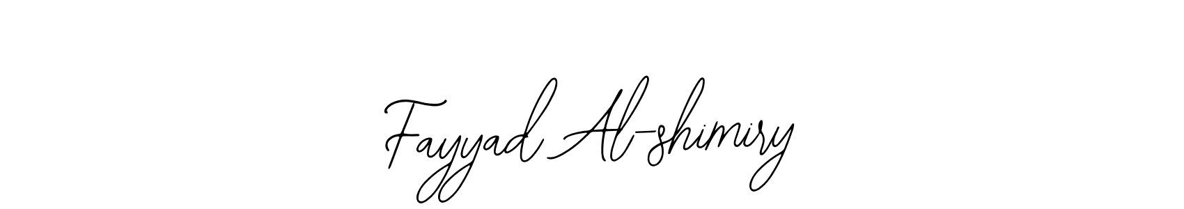 How to make Fayyad Al-shimiry signature? Bearetta-2O07w is a professional autograph style. Create handwritten signature for Fayyad Al-shimiry name. Fayyad Al-shimiry signature style 12 images and pictures png