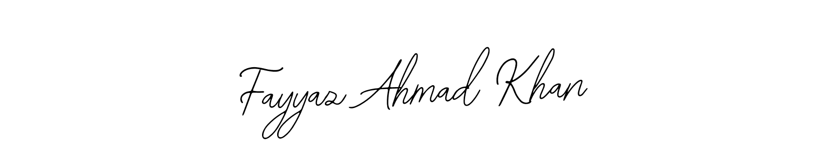 Similarly Bearetta-2O07w is the best handwritten signature design. Signature creator online .You can use it as an online autograph creator for name Fayyaz Ahmad Khan. Fayyaz Ahmad Khan signature style 12 images and pictures png