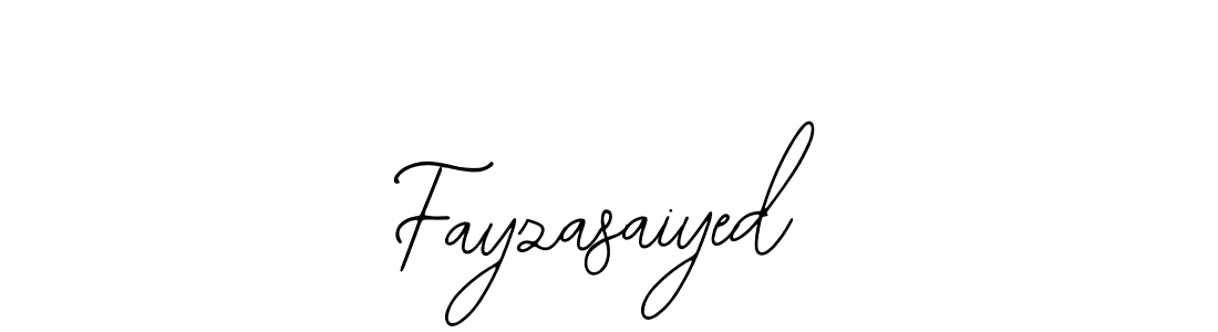 if you are searching for the best signature style for your name Fayzasaiyed. so please give up your signature search. here we have designed multiple signature styles  using Bearetta-2O07w. Fayzasaiyed signature style 12 images and pictures png