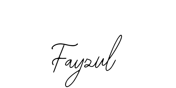 How to make Fayzul signature? Bearetta-2O07w is a professional autograph style. Create handwritten signature for Fayzul name. Fayzul signature style 12 images and pictures png