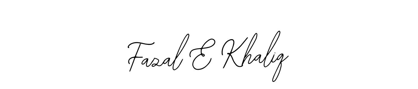 How to make Fazal E Khaliq signature? Bearetta-2O07w is a professional autograph style. Create handwritten signature for Fazal E Khaliq name. Fazal E Khaliq signature style 12 images and pictures png