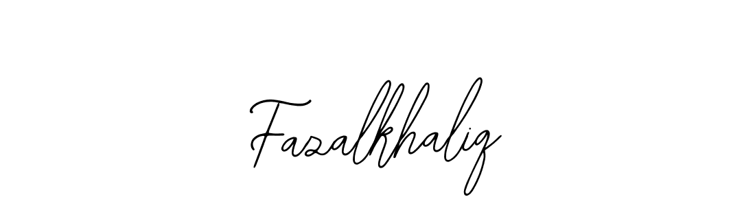 You should practise on your own different ways (Bearetta-2O07w) to write your name (Fazalkhaliq) in signature. don't let someone else do it for you. Fazalkhaliq signature style 12 images and pictures png