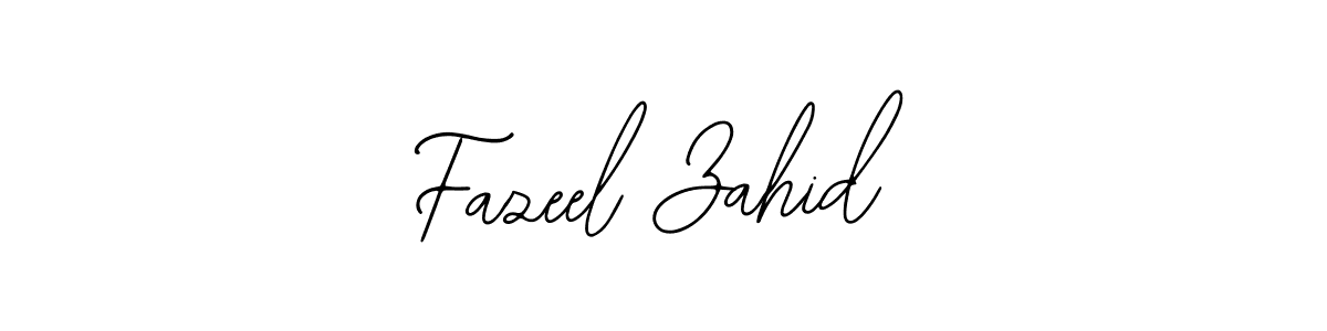 Also we have Fazeel Zahid name is the best signature style. Create professional handwritten signature collection using Bearetta-2O07w autograph style. Fazeel Zahid signature style 12 images and pictures png