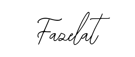 Make a beautiful signature design for name Fazelat. Use this online signature maker to create a handwritten signature for free. Fazelat signature style 12 images and pictures png