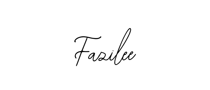 Also we have Fazilee name is the best signature style. Create professional handwritten signature collection using Bearetta-2O07w autograph style. Fazilee signature style 12 images and pictures png