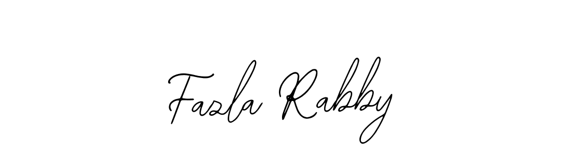 Make a beautiful signature design for name Fazla Rabby. Use this online signature maker to create a handwritten signature for free. Fazla Rabby signature style 12 images and pictures png