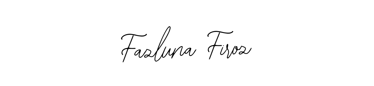How to Draw Fazluna Firoz signature style? Bearetta-2O07w is a latest design signature styles for name Fazluna Firoz. Fazluna Firoz signature style 12 images and pictures png