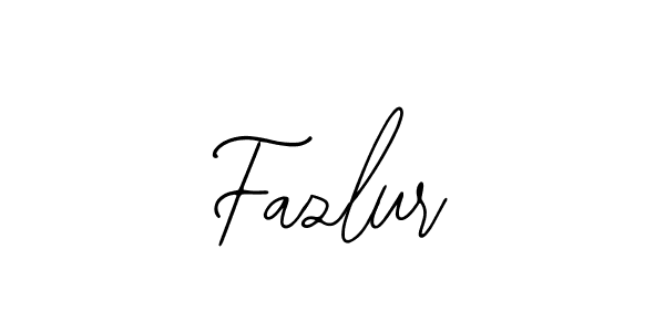 How to make Fazlur name signature. Use Bearetta-2O07w style for creating short signs online. This is the latest handwritten sign. Fazlur signature style 12 images and pictures png