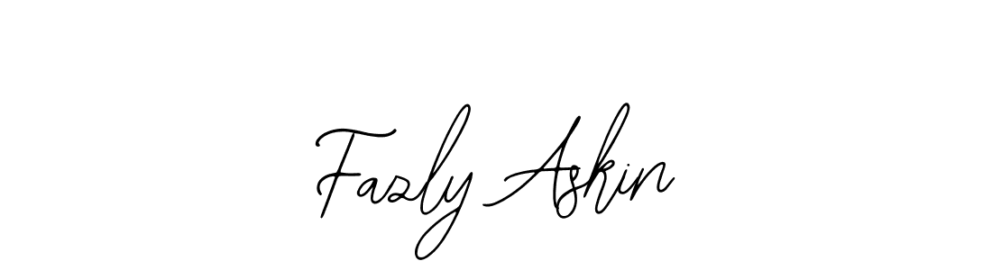 Make a beautiful signature design for name Fazly Askin. Use this online signature maker to create a handwritten signature for free. Fazly Askin signature style 12 images and pictures png
