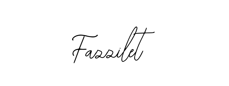 Fazzilet stylish signature style. Best Handwritten Sign (Bearetta-2O07w) for my name. Handwritten Signature Collection Ideas for my name Fazzilet. Fazzilet signature style 12 images and pictures png