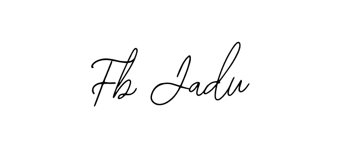 Also we have Fb Jadu name is the best signature style. Create professional handwritten signature collection using Bearetta-2O07w autograph style. Fb Jadu signature style 12 images and pictures png