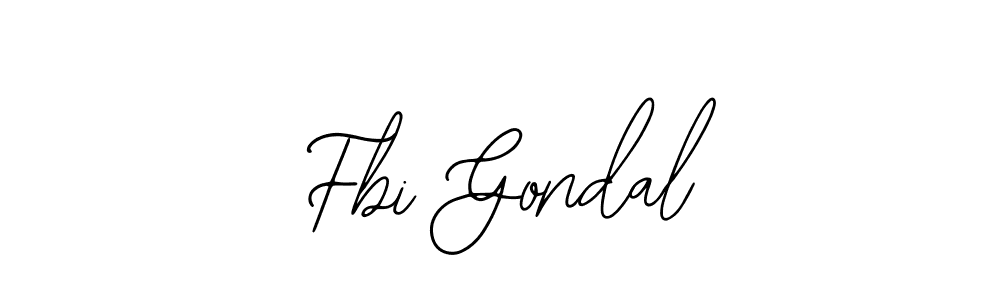 Fbi Gondal stylish signature style. Best Handwritten Sign (Bearetta-2O07w) for my name. Handwritten Signature Collection Ideas for my name Fbi Gondal. Fbi Gondal signature style 12 images and pictures png