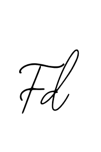 How to make Fd signature? Bearetta-2O07w is a professional autograph style. Create handwritten signature for Fd name. Fd signature style 12 images and pictures png