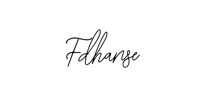 Use a signature maker to create a handwritten signature online. With this signature software, you can design (Bearetta-2O07w) your own signature for name Fdhanse. Fdhanse signature style 12 images and pictures png