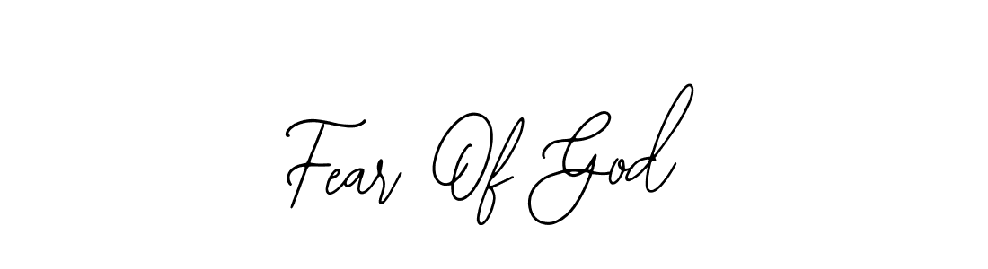 Fear Of God stylish signature style. Best Handwritten Sign (Bearetta-2O07w) for my name. Handwritten Signature Collection Ideas for my name Fear Of God. Fear Of God signature style 12 images and pictures png