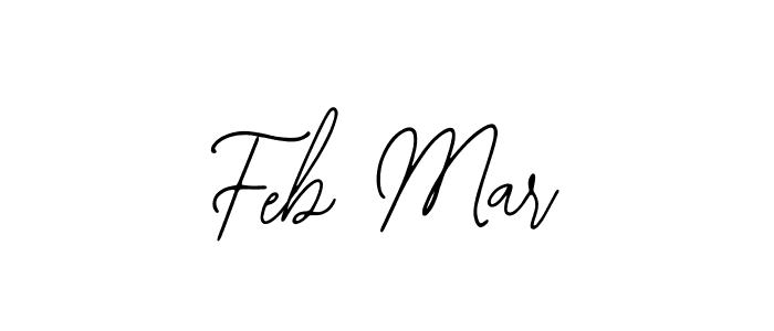 The best way (Bearetta-2O07w) to make a short signature is to pick only two or three words in your name. The name Feb Mar include a total of six letters. For converting this name. Feb Mar signature style 12 images and pictures png