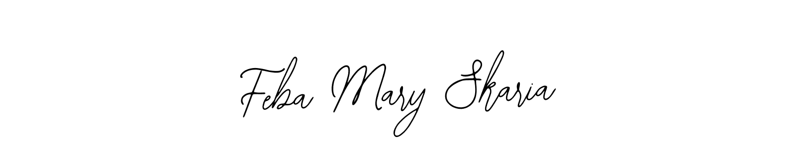 How to Draw Feba Mary Skaria signature style? Bearetta-2O07w is a latest design signature styles for name Feba Mary Skaria. Feba Mary Skaria signature style 12 images and pictures png