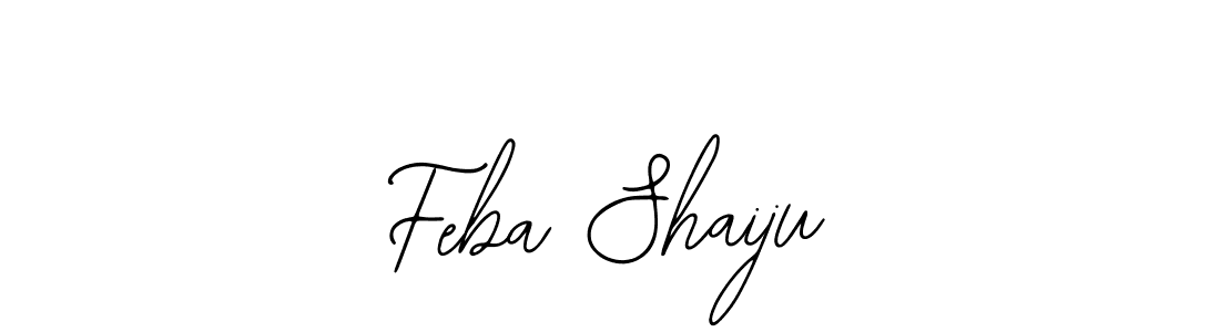 Design your own signature with our free online signature maker. With this signature software, you can create a handwritten (Bearetta-2O07w) signature for name Feba Shaiju. Feba Shaiju signature style 12 images and pictures png
