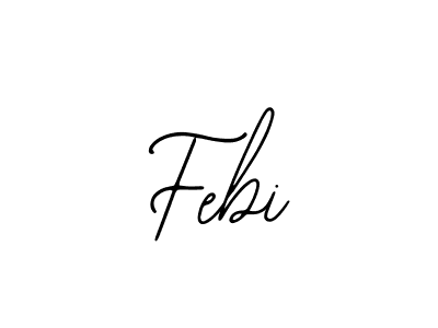 Use a signature maker to create a handwritten signature online. With this signature software, you can design (Bearetta-2O07w) your own signature for name Febi. Febi signature style 12 images and pictures png