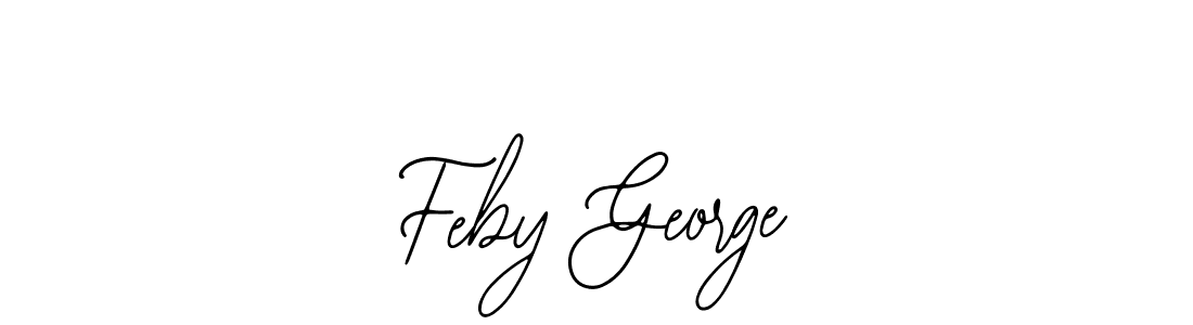 This is the best signature style for the Feby George name. Also you like these signature font (Bearetta-2O07w). Mix name signature. Feby George signature style 12 images and pictures png