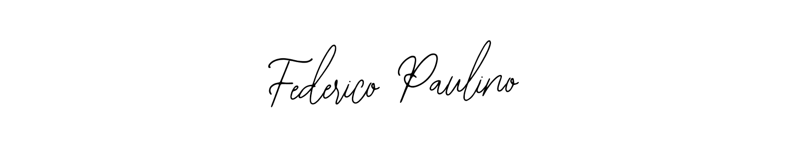 The best way (Bearetta-2O07w) to make a short signature is to pick only two or three words in your name. The name Federico Paulino include a total of six letters. For converting this name. Federico Paulino signature style 12 images and pictures png