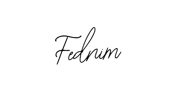 How to make Fednim name signature. Use Bearetta-2O07w style for creating short signs online. This is the latest handwritten sign. Fednim signature style 12 images and pictures png