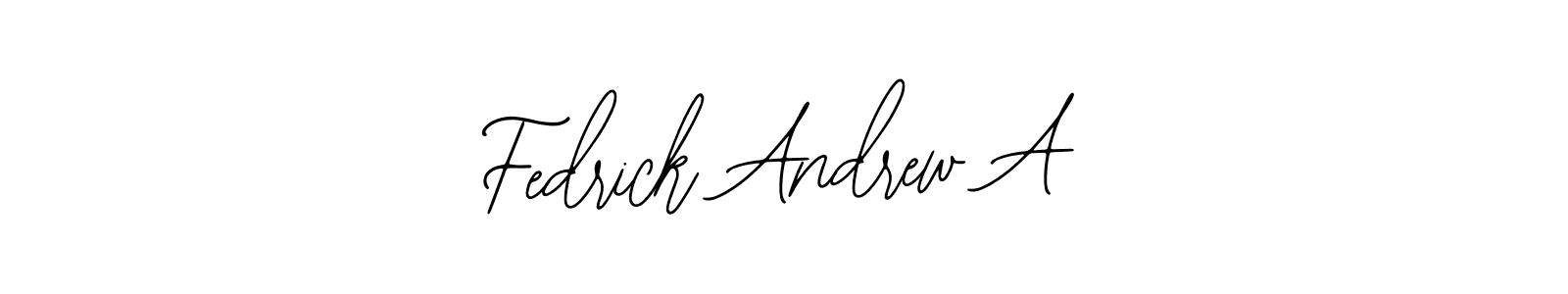 Here are the top 10 professional signature styles for the name Fedrick Andrew A. These are the best autograph styles you can use for your name. Fedrick Andrew A signature style 12 images and pictures png