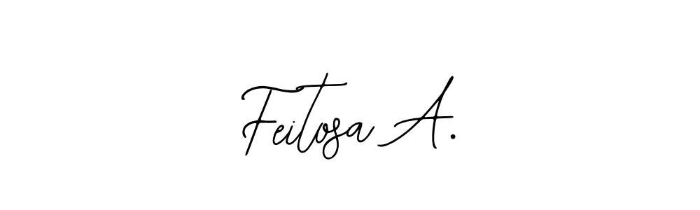 Also we have Feitosa A. name is the best signature style. Create professional handwritten signature collection using Bearetta-2O07w autograph style. Feitosa A. signature style 12 images and pictures png