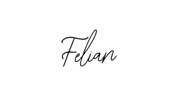 The best way (Bearetta-2O07w) to make a short signature is to pick only two or three words in your name. The name Felian include a total of six letters. For converting this name. Felian signature style 12 images and pictures png