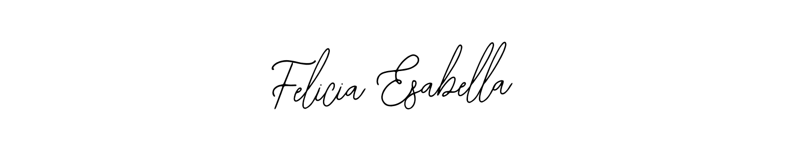 This is the best signature style for the Felicia Esabella name. Also you like these signature font (Bearetta-2O07w). Mix name signature. Felicia Esabella signature style 12 images and pictures png