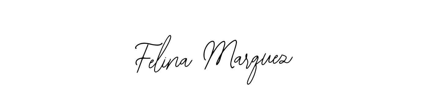 You should practise on your own different ways (Bearetta-2O07w) to write your name (Felina Marquez) in signature. don't let someone else do it for you. Felina Marquez signature style 12 images and pictures png