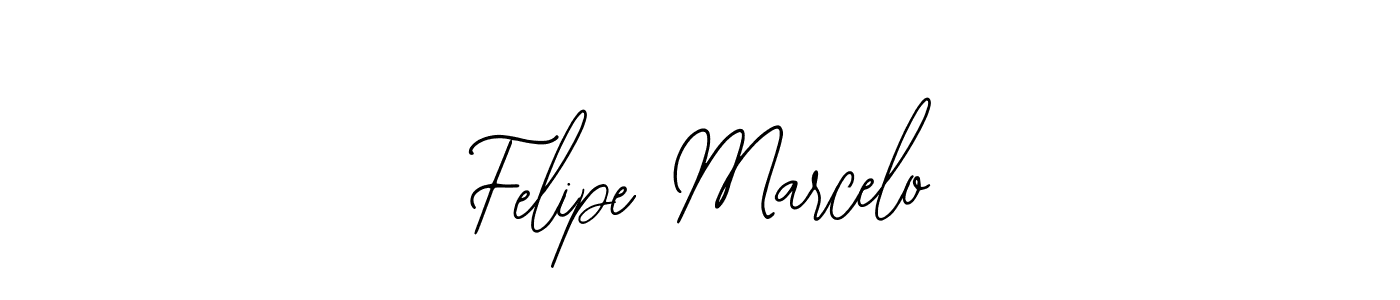 You should practise on your own different ways (Bearetta-2O07w) to write your name (Felipe Marcelo) in signature. don't let someone else do it for you. Felipe Marcelo signature style 12 images and pictures png