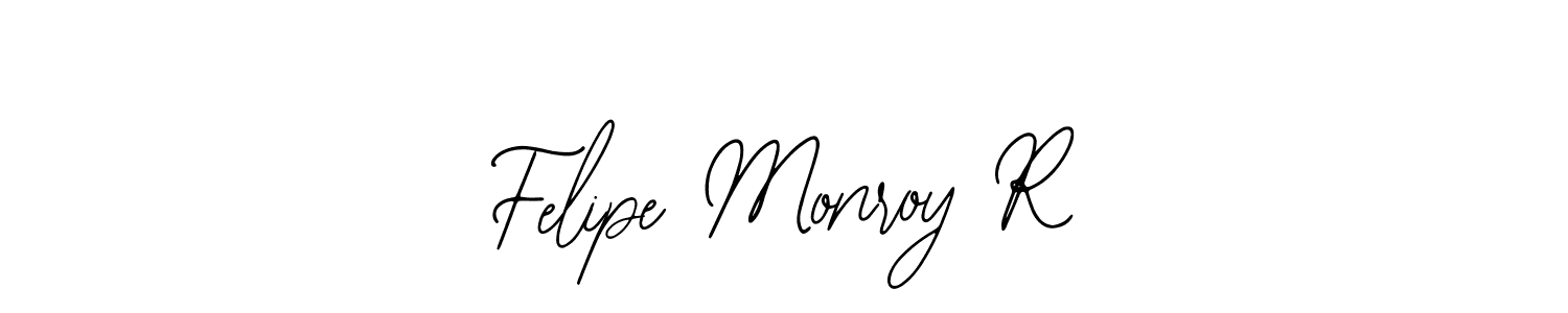 Make a beautiful signature design for name Felipe Monroy R. With this signature (Bearetta-2O07w) style, you can create a handwritten signature for free. Felipe Monroy R signature style 12 images and pictures png