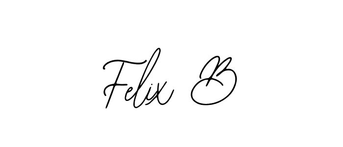 Create a beautiful signature design for name Felix B. With this signature (Bearetta-2O07w) fonts, you can make a handwritten signature for free. Felix B signature style 12 images and pictures png