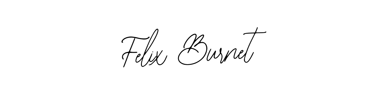 You should practise on your own different ways (Bearetta-2O07w) to write your name (Felix Burnet) in signature. don't let someone else do it for you. Felix Burnet signature style 12 images and pictures png