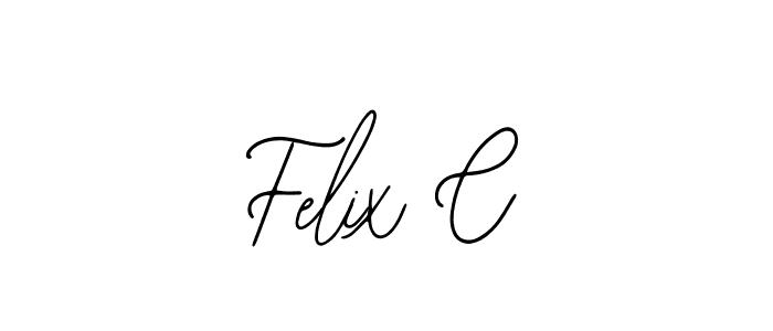 The best way (Bearetta-2O07w) to make a short signature is to pick only two or three words in your name. The name Felix C include a total of six letters. For converting this name. Felix C signature style 12 images and pictures png