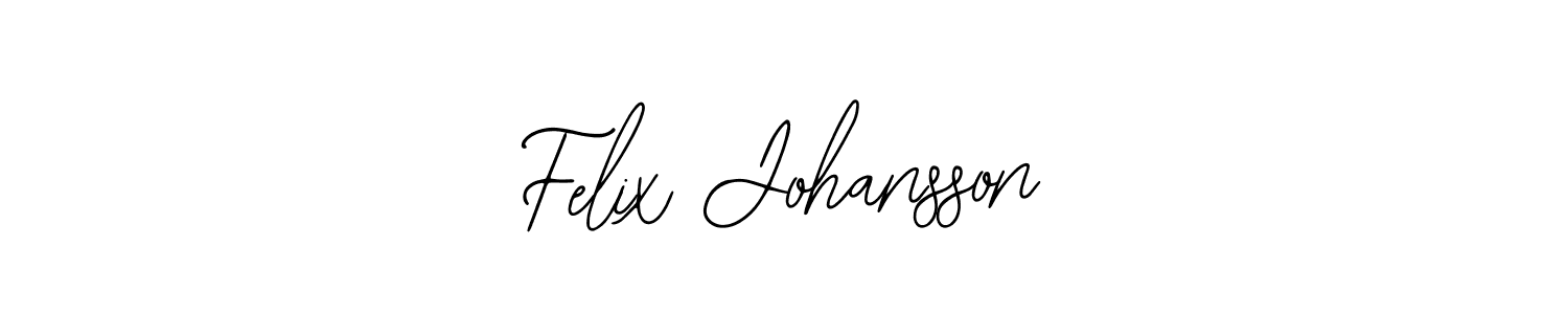 How to make Felix Johansson name signature. Use Bearetta-2O07w style for creating short signs online. This is the latest handwritten sign. Felix Johansson signature style 12 images and pictures png