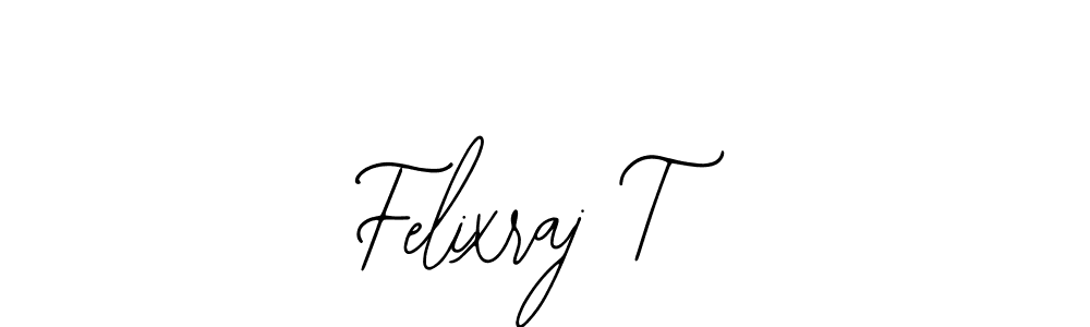 Also You can easily find your signature by using the search form. We will create Felixraj T name handwritten signature images for you free of cost using Bearetta-2O07w sign style. Felixraj T signature style 12 images and pictures png