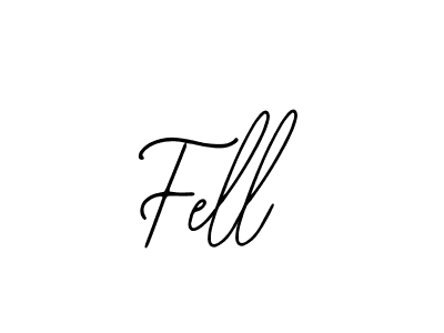 How to make Fell signature? Bearetta-2O07w is a professional autograph style. Create handwritten signature for Fell name. Fell signature style 12 images and pictures png