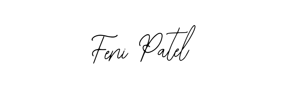How to make Feni Patel name signature. Use Bearetta-2O07w style for creating short signs online. This is the latest handwritten sign. Feni Patel signature style 12 images and pictures png