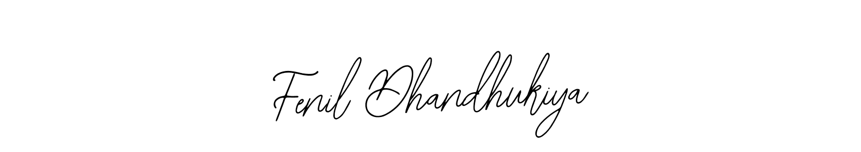 Make a beautiful signature design for name Fenil Dhandhukiya. With this signature (Bearetta-2O07w) style, you can create a handwritten signature for free. Fenil Dhandhukiya signature style 12 images and pictures png