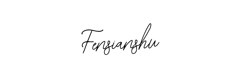 The best way (Bearetta-2O07w) to make a short signature is to pick only two or three words in your name. The name Fensianshu include a total of six letters. For converting this name. Fensianshu signature style 12 images and pictures png