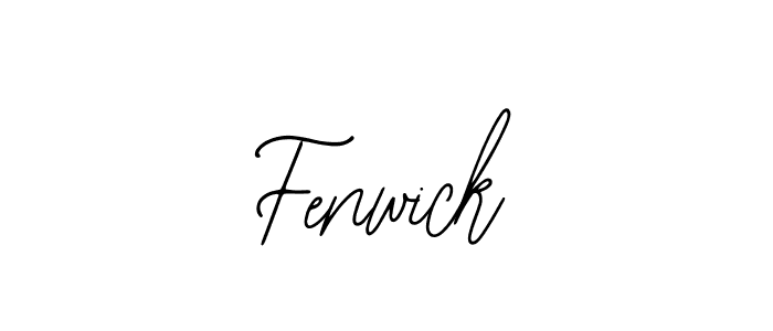 How to make Fenwick signature? Bearetta-2O07w is a professional autograph style. Create handwritten signature for Fenwick name. Fenwick signature style 12 images and pictures png